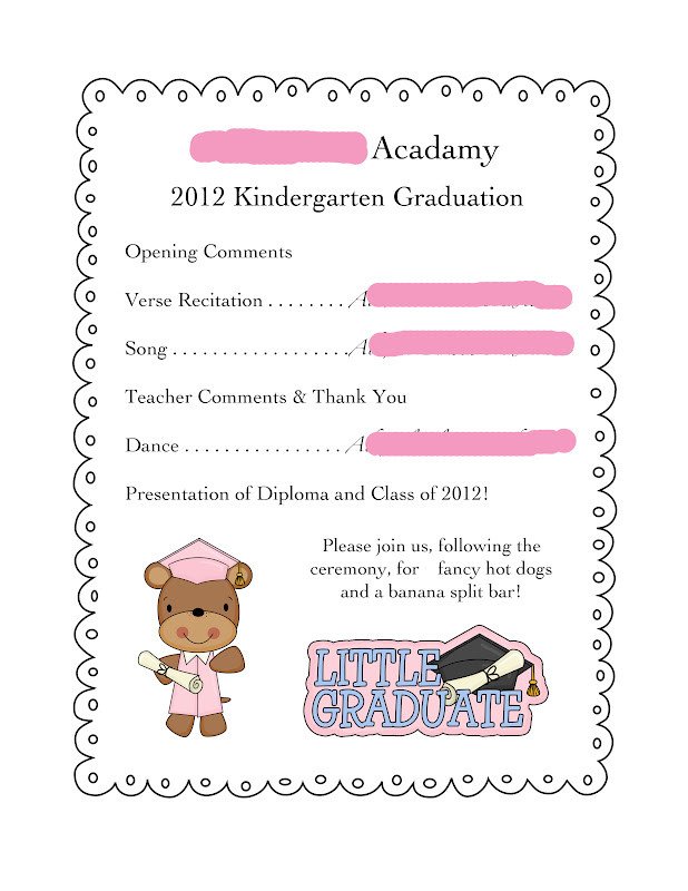 Preschool Graduation Programs Template the Nature Of Grace Homeschool theme Of the Week