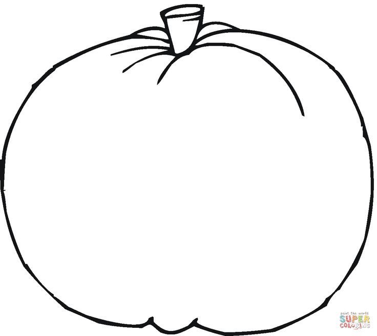 Preschool Pumpkin Template 25 Best Ideas About Pumpkin Coloring Pages On Pinterest