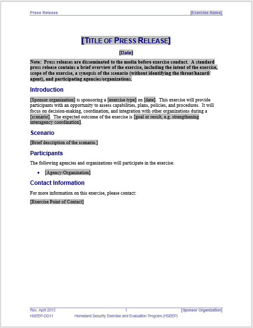 Press Release Template Word Press Release Template 15 Free Samples Ms Word Docs