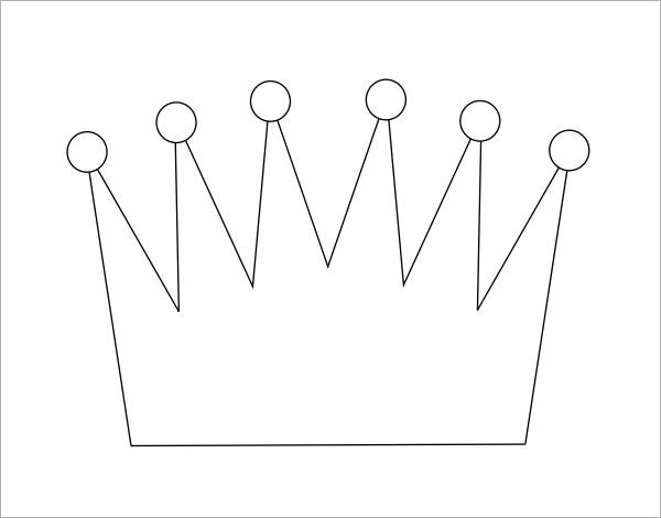 Princess Crown Cut Out 11 Crown Samples Pdf