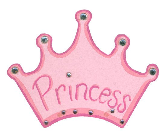 Princess Crown Cut Out Unfinished Wood Princess Crown Cutout Wood Cutouts