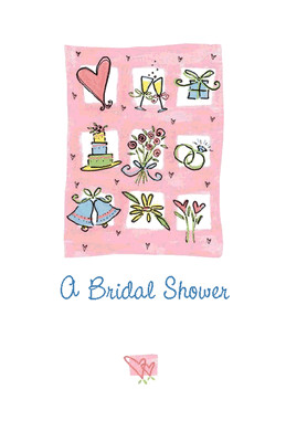Printable Bridal Shower Card &quot;a Bridal Shower&quot; Bridal Shower Printable Card