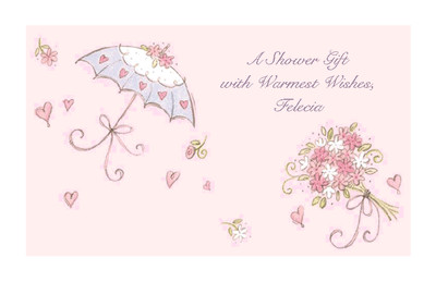 Printable Bridal Shower Card Shower Of Wishes Greeting Card Bridal Shower Printable