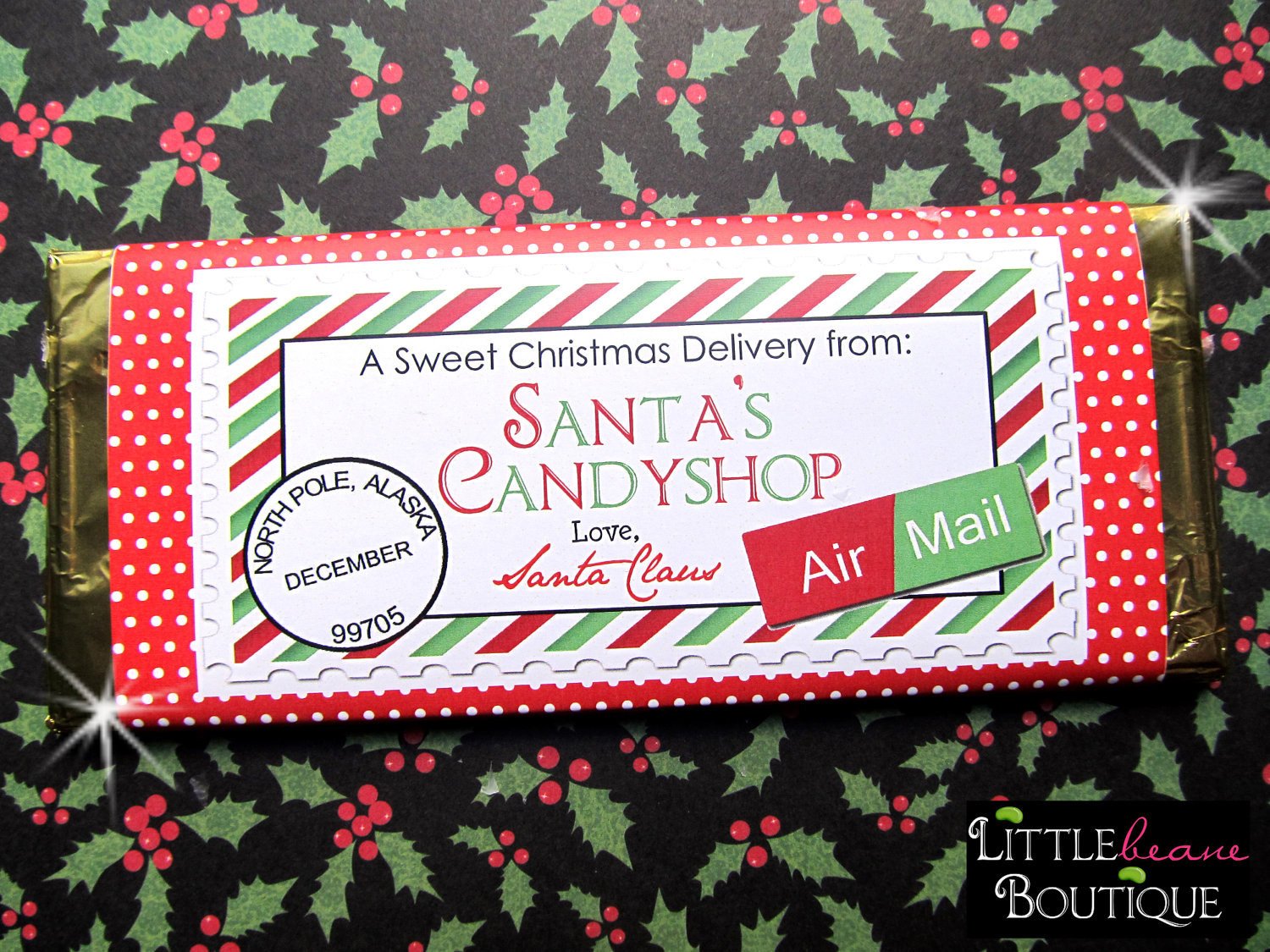 Printable Candy Bar Wrappers Printable Christmas Candy Bar Wrappers Diy Holiday