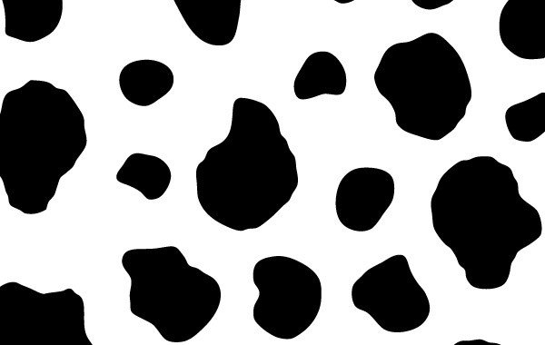 Printable Cow Spots Cow Print Vector Vector