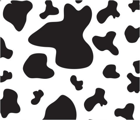 Printable Cow Spots Cow Spots Car Magnet 14&quot;w X 12&quot;h Designed by Custom Car