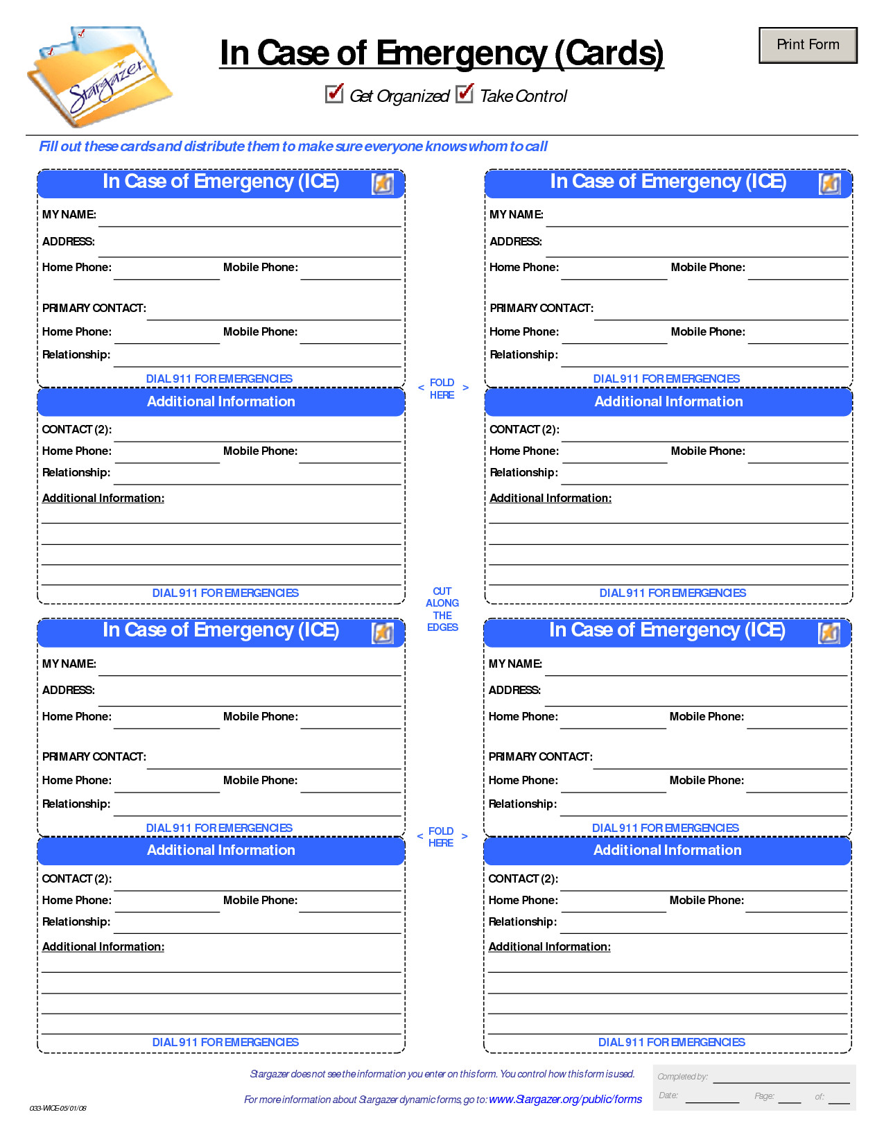 Printable Emergency Card Template Id Card Template In Case Of Emergency Cards