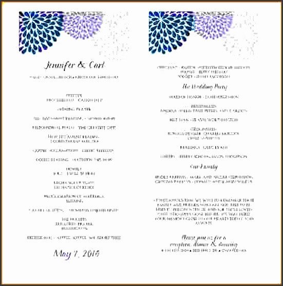 Printable event Program Template 10 Ms Word event Program Template Sampletemplatess