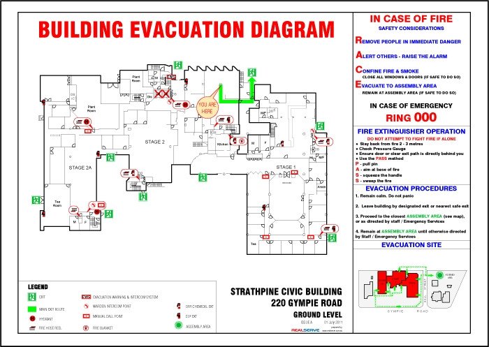 Printable Fire Escape Plan Template Free Fire Evacuation Plan Template