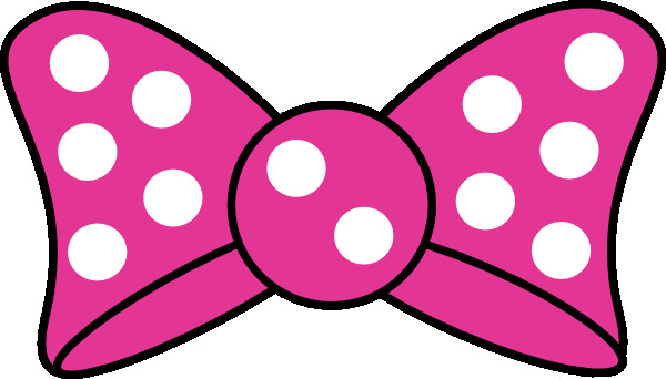 Printable Minnie Mouse Bow Minnie Bow Clip Art at Clker Vector Clip Art Online