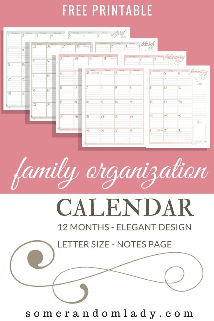 Printable Monthly Calendar Template 25 Unique Monthly Calendars Ideas On Pinterest