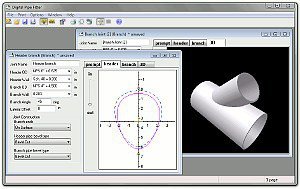 Printable Pipe Saddle Templates Digital Pipe Fitter software Make Pipe Cutting Templates