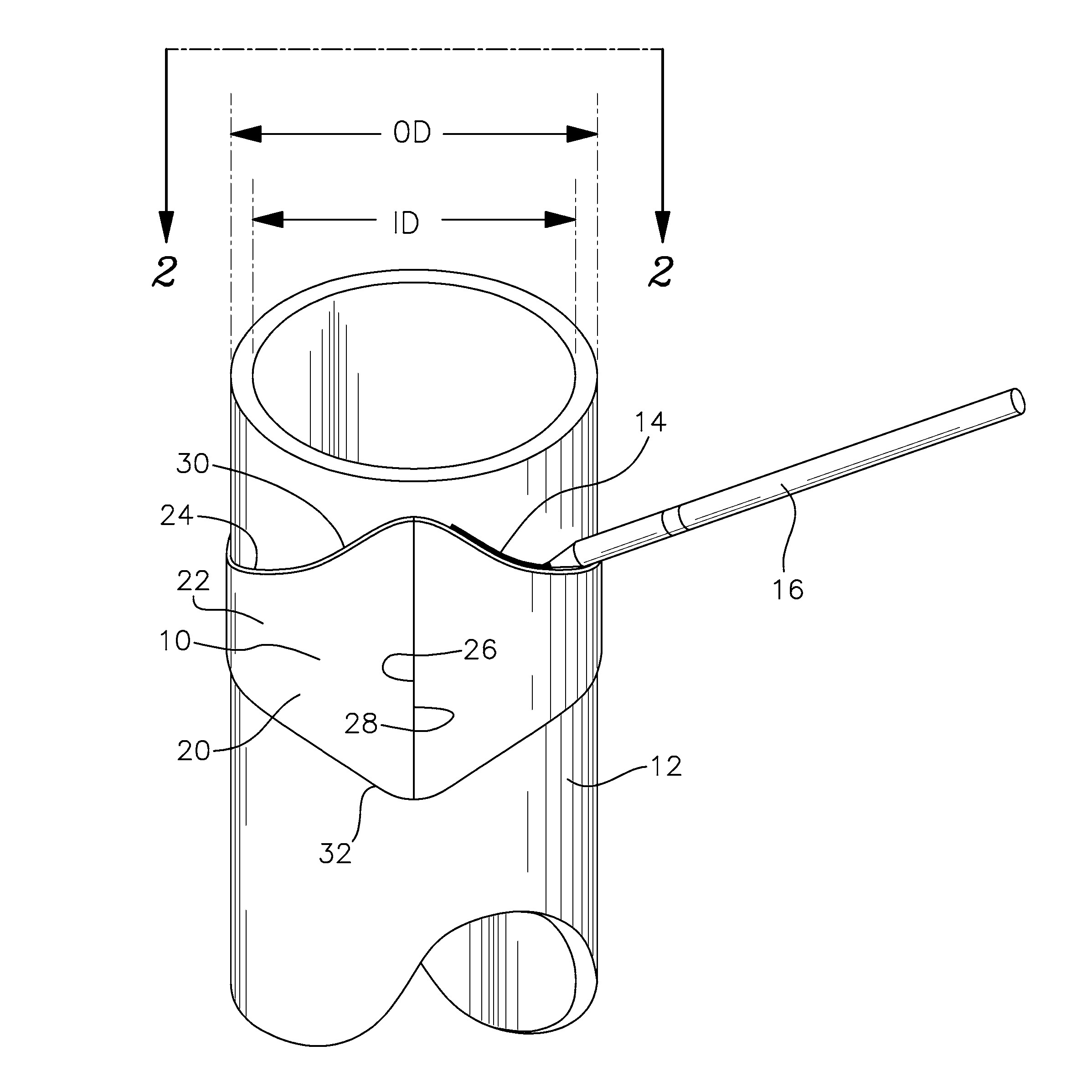 Printable Pipe Saddle Templates Patent Us Self Retaining Pipe Cutting Template