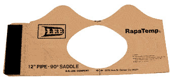 Printable Pipe Saddle Templates Pipefitter Templates and Patterns 12″ Saddle Test