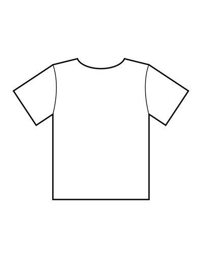 Printable T Shirt Templates Blank T Shirt Templates