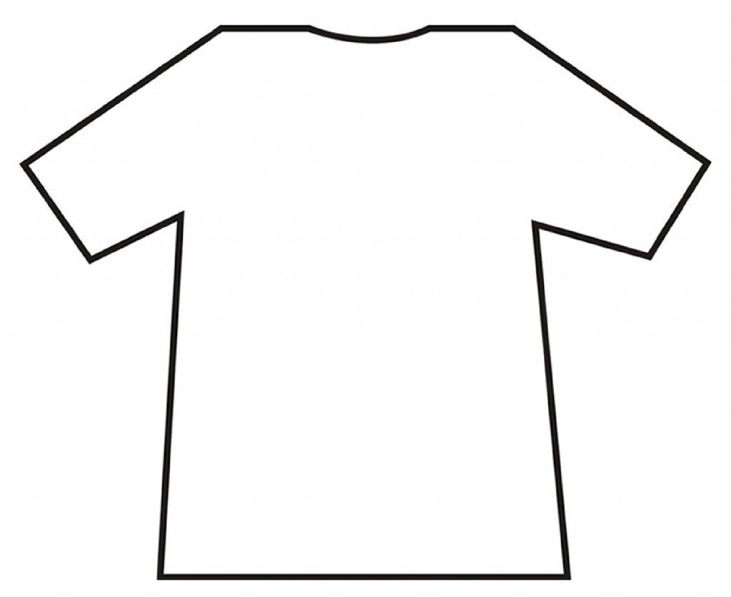 Printable T Shirt Templates T Shirt Template