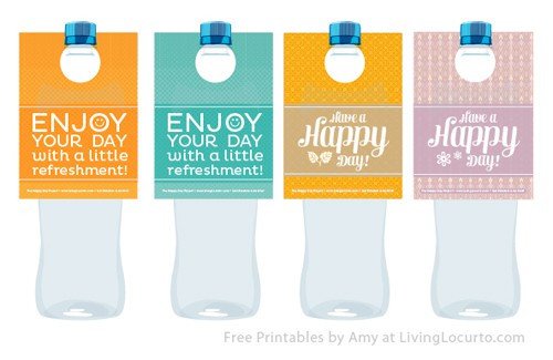 Printable Water Bottle Labels Free Printable Water Bottle Labels