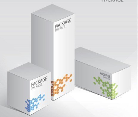 Product Packaging Design Templates Free Set Vector Elegant Product Packaging Design