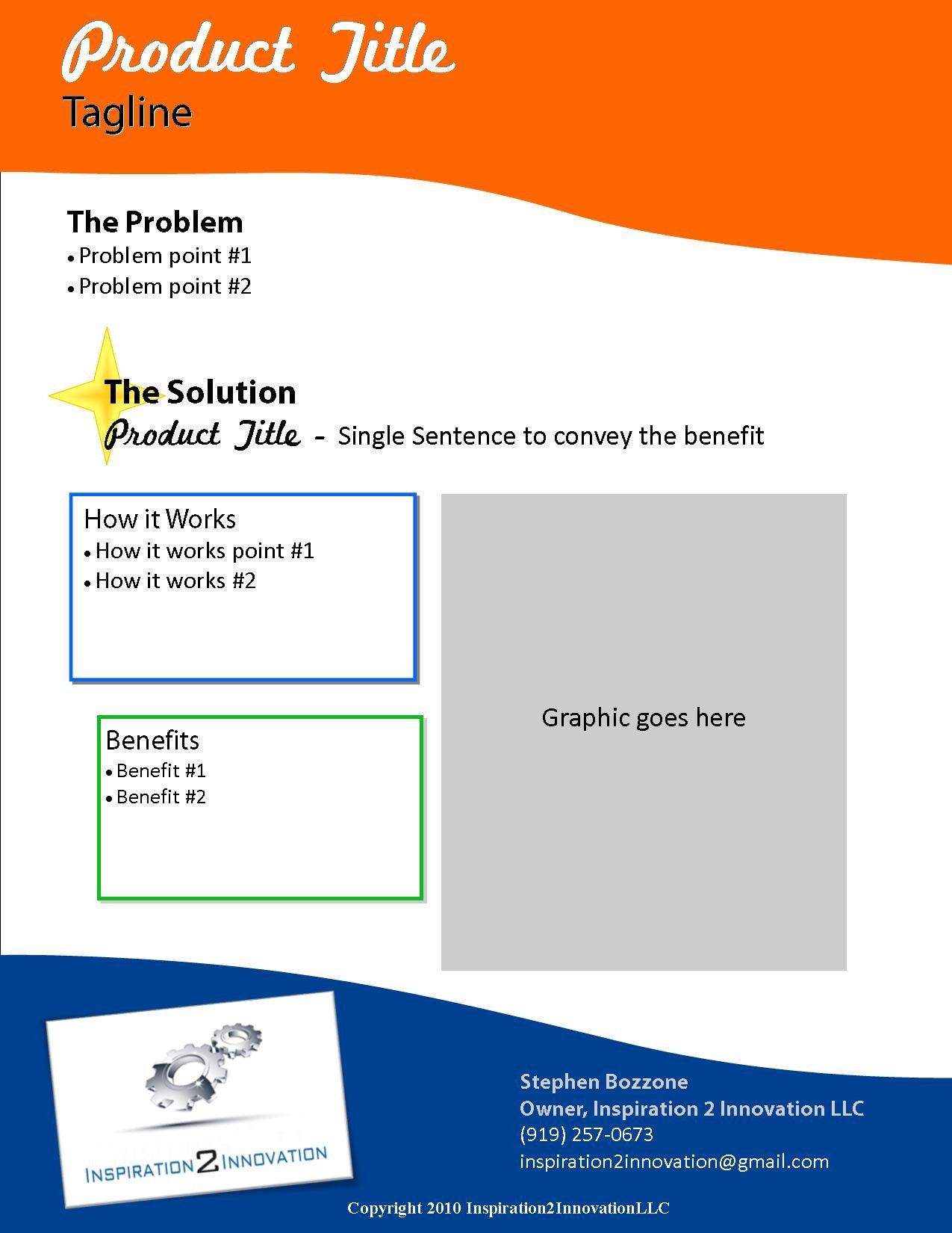Product Sell Sheet Template 5 Best Of Cool Invention Ideas Really Cool