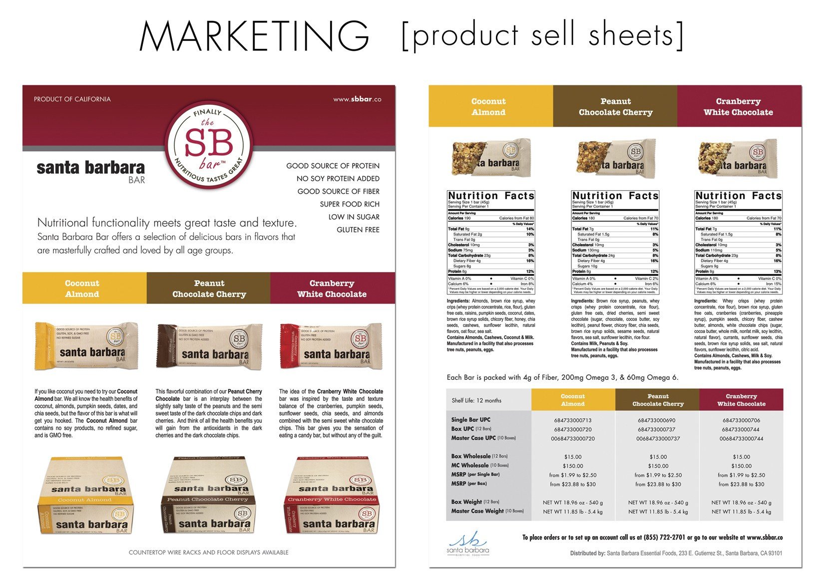 Product Sell Sheet Template Graphic Design In Los Angeles – Marketing and Advertising