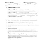 Promissory Note Template Florida Download Blank Promissory Note Templates Pdf