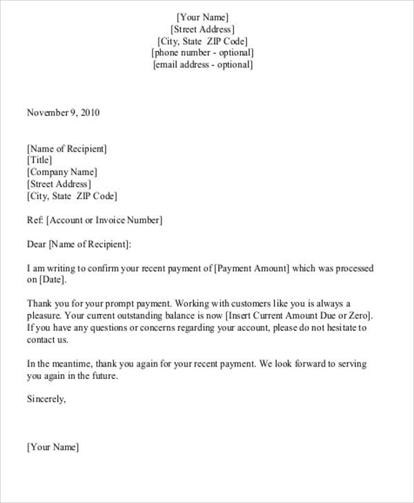 Proof Of Payment Letter Proof Of Payment Letter Sample the Five Secrets You Will