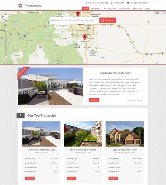 Property Management Websites Templates 20 Best Images About 20 Of the Best Real Estate WordPress