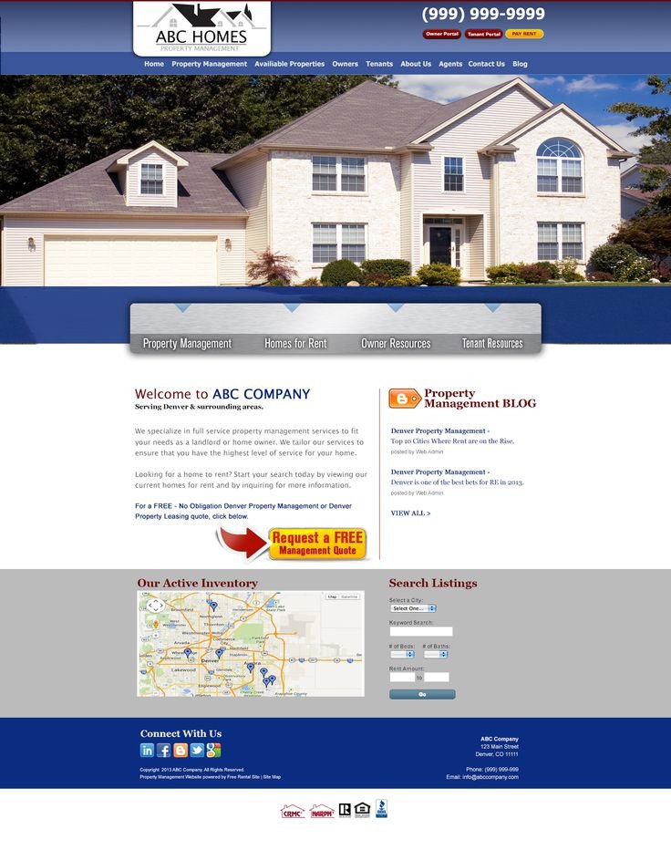 Property Management Websites Templates 9 Best Images About Pmw Smart Site Designs On Pinterest