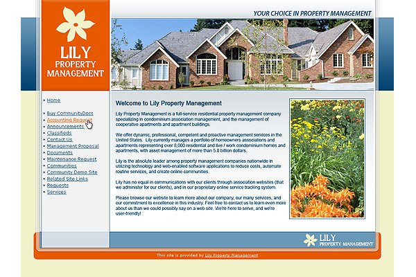 Property Management Websites Templates Munity Website Design Samples athomenet