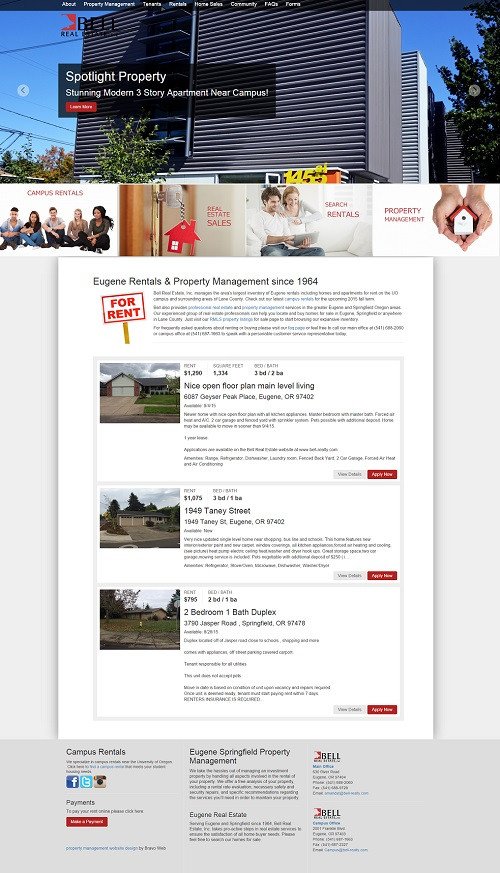 Property Management Websites Templates Property Management Website Design Templates Maintenance