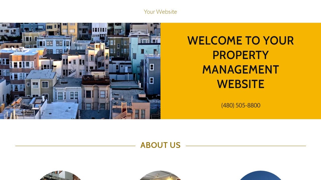 Property Management Websites Templates Property Management Website Templates