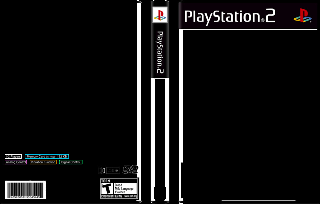 Ps2 Cover Template Best S Of Ps2 Cover Template Playstation 2 Cover