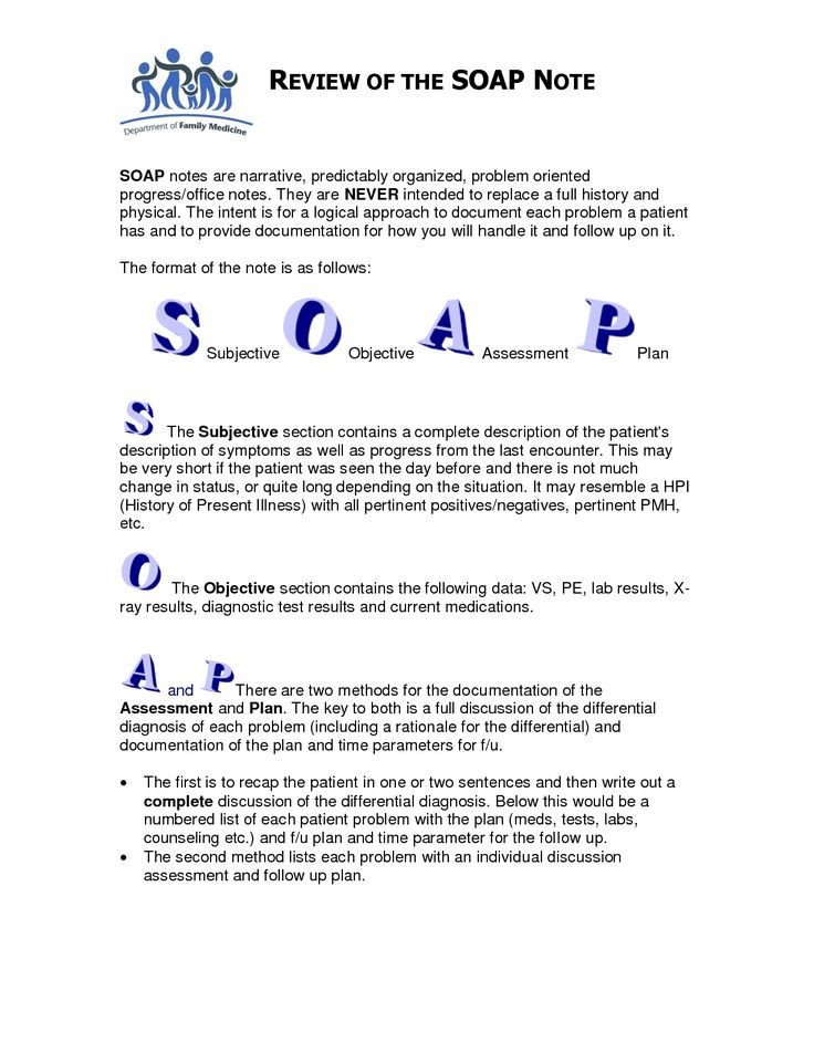 Psychiatric soap Note Template soap Note Template Counseling Google Search
