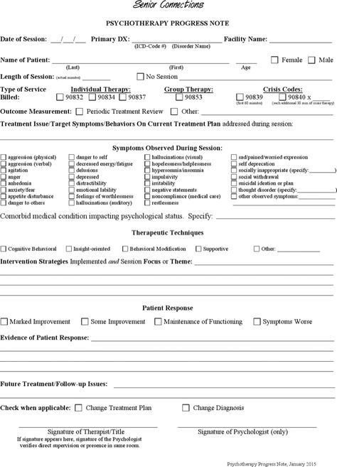 Psychotherapy Progress Note Template 17 Best Free Counseling Note Templates Images On Pinterest