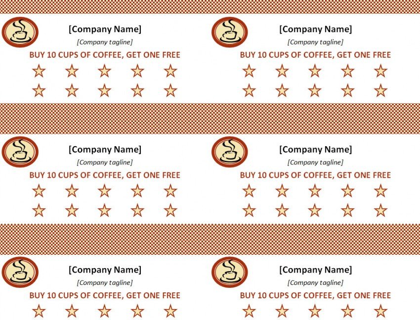 Punch Card Template Word Punch Card Template Template Haven