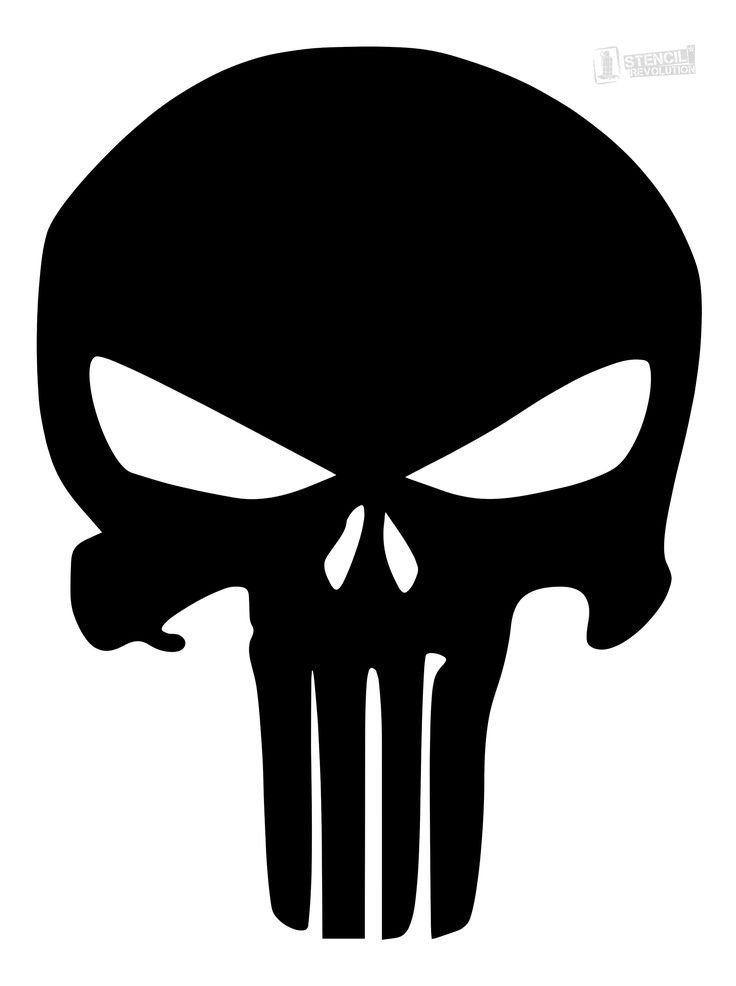 Punisher Skull Pumpkin Download Your Free Punisher Skull Stencil Here Save Time