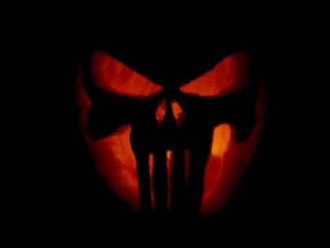 Punisher Skull Pumpkin Punisher Skull Jack O Lantern