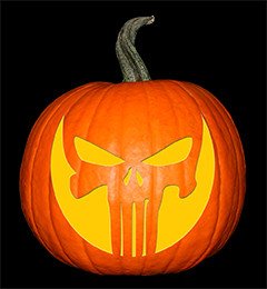 Punisher Skull Pumpkin Skull – Punisher