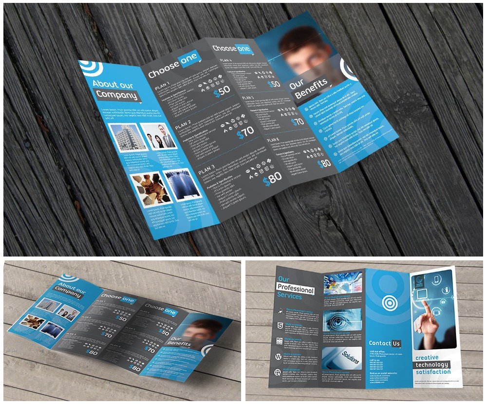 Quad Fold Brochure Template 11×17 Quad Fold Brochure Printing
