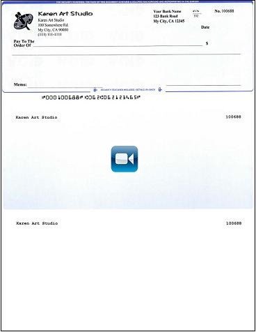 Quickbooks Check Template Word How to Print Quickbooks Patible Micr Blank Checks Yourself