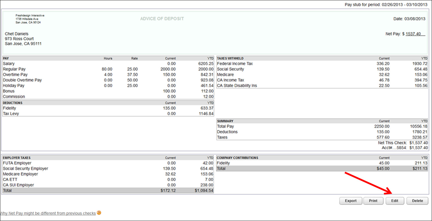 Quickbooks Check Template Word Quickbooks Pay Stub Template – Emmamcintyrephotography