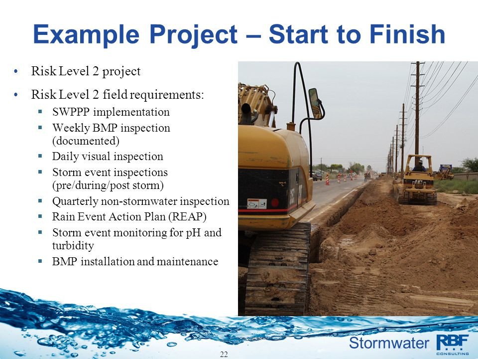 Rain event Action Plan Key Requirements Of the Construction General Permit Ppt