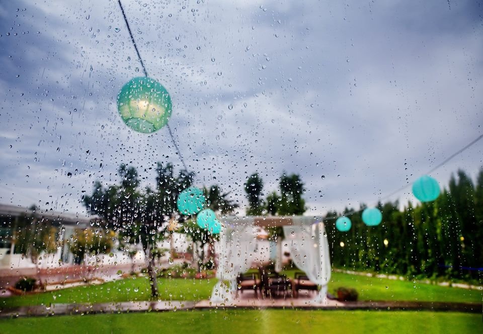 Rain event Action Plan Outdoor Wedding Ceremony or Reception Have A Backup Plan