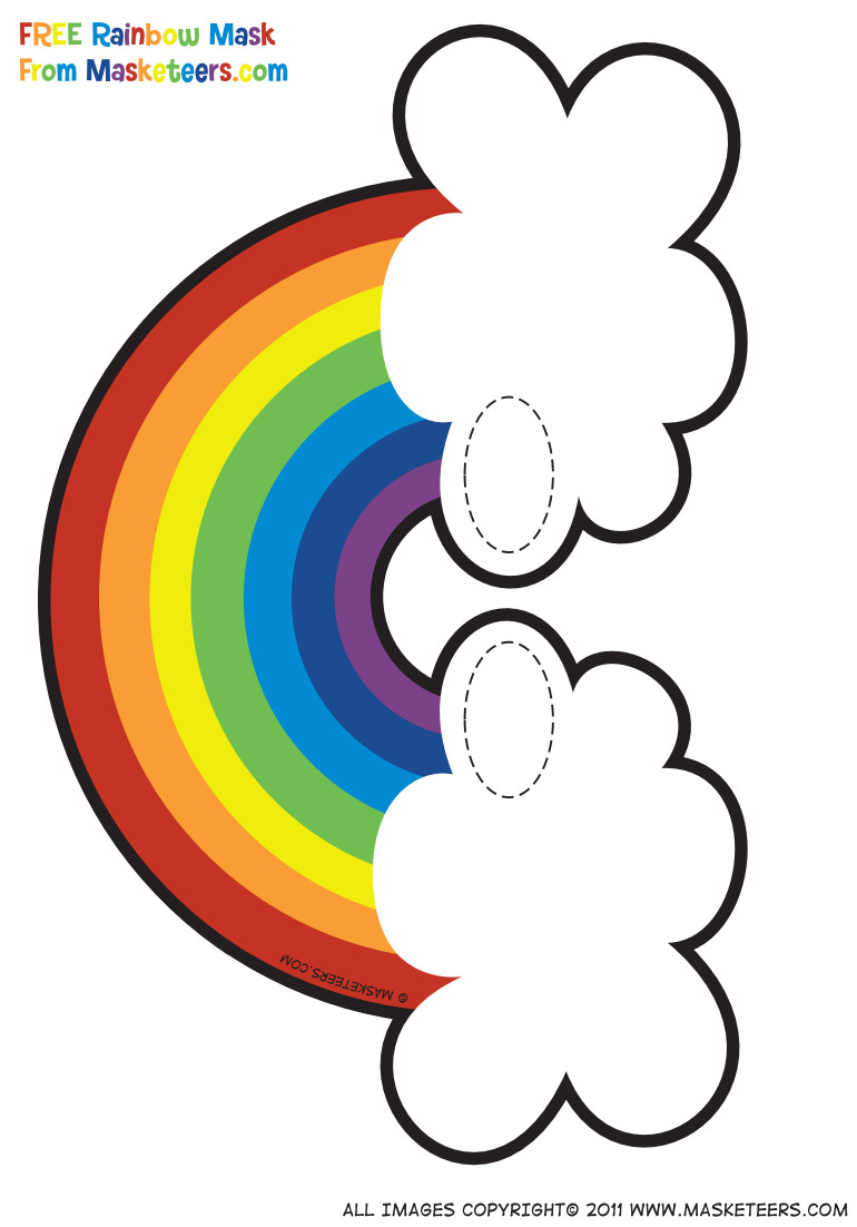 Rainbow Pictures to Print Pin by Crafty Annabelle On Rainbow theme Printables