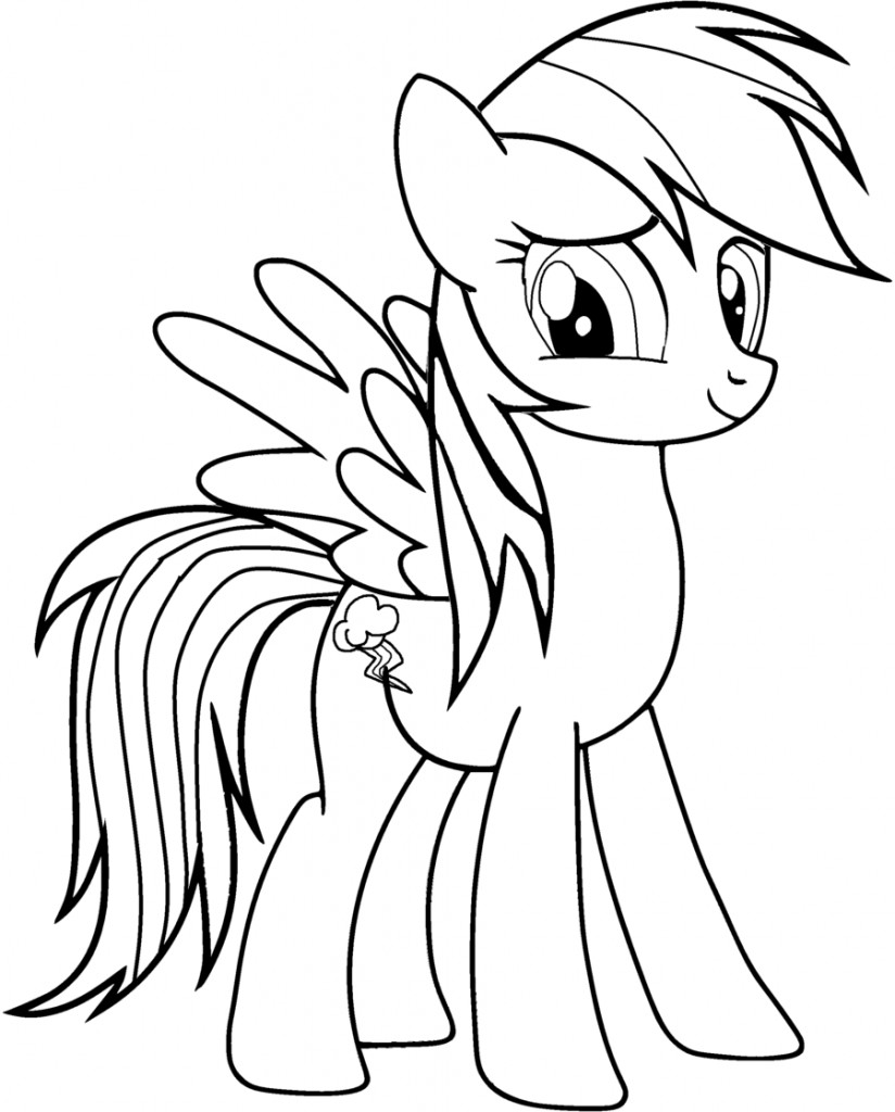 Rainbow Pictures to Print Rainbow Dash Coloring Pages Best Coloring Pages for Kids
