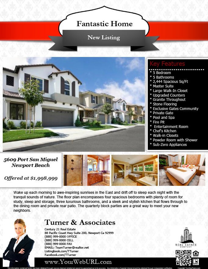 Real Estate Ad Templates Real Estate Flyers Pdf Templates Turnkey Flyers