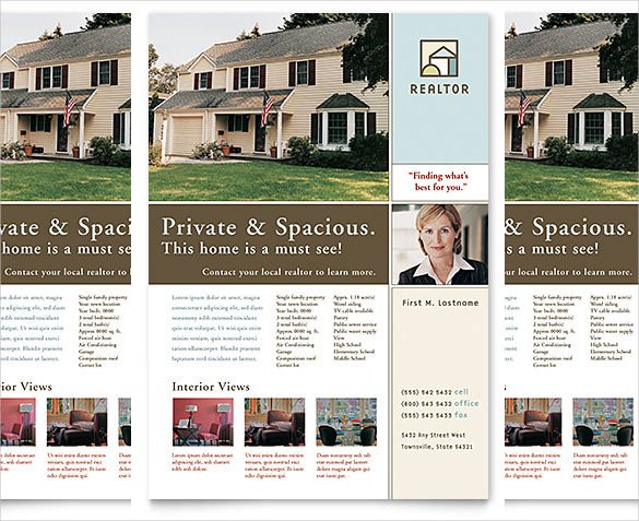 Real Estate Flyer Template Word 36 Real Estate Flyer Templates Psd Ai Word Indesign