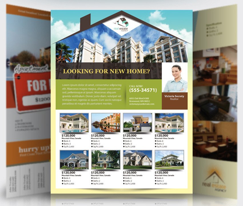 Real Estate Flyer Templates 40 Professional Real Estate Flyer Templates