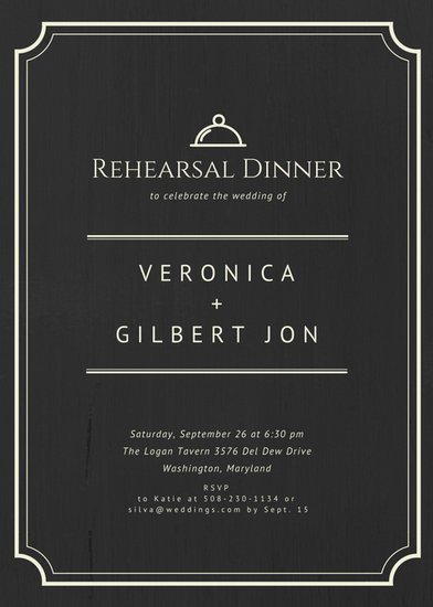 Rehearsal Dinner Invitation Template Customize 411 Rehearsal Dinner Invitation Templates