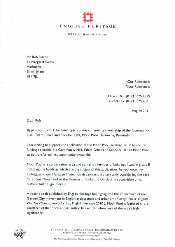 Relationship Support Letters Examples Letters Of Support Moor Pool Heritage Trust Relationship Support Letters Examples Letters Of Support Moor Pool Heritage Trust